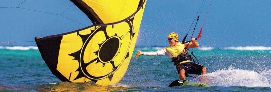 pratique du kitesurf